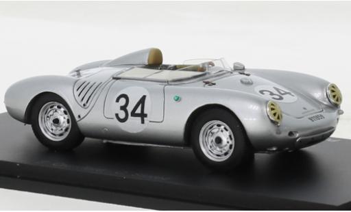Diecast model cars Porsche 550 1957 A No.34 24h Le Mans 1/43 Spark