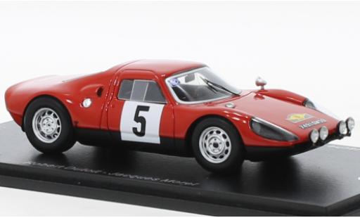 Diecast model cars Porsche 904 1967 GTS No.5 Rally - Routes du Nord 1/43 Spark