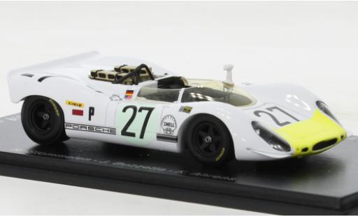 Diecast model cars Porsche 908 1969 -2 RHD No.1 12h Sebring 1/43 Spark