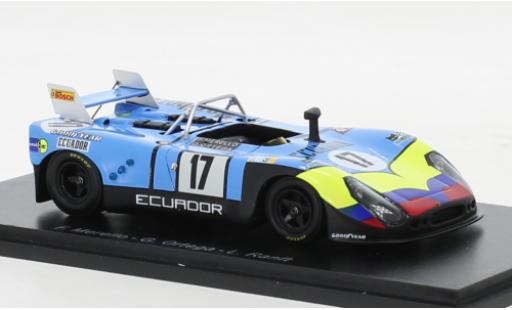 Diecast model cars Porsche 908 1974 /2 RHD No.17 24h Le Mans 1/43 Spark
