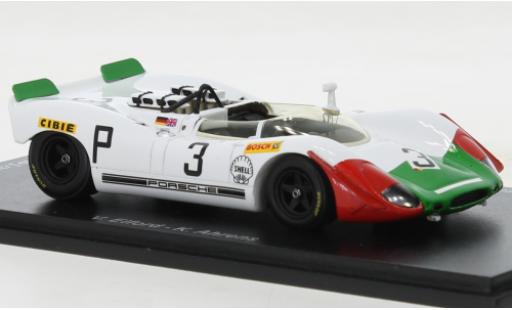 Diecast model cars Porsche 908 1969 -2 RHD No.3 1000 Km Nuerburgring 1/43 Spark