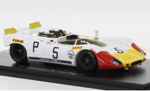 Diecast model cars Porsche 908 1969 -2 RHD No.5 1000 Km Nuerburgring 1/43 Spark