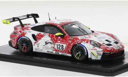 Diecast model cars Porsche 911 GT3 Cup No.128 Frikadelli Racing Team 24h N&Atilde;&frac14;rburgring 2022 1/43 Spark