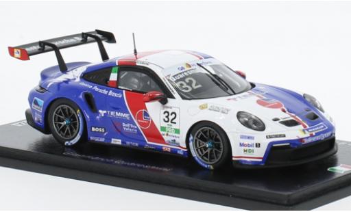 Diecast model cars Porsche 911 GT3 Cup No.32 Carrera Italia 2022 1/43 Spark