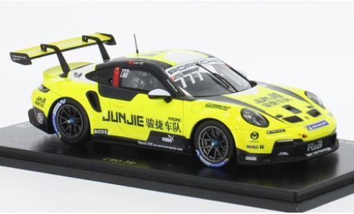 Diecast model cars Porsche 911 GT3 Cup No.777 Carrera Asie 2022 1/43 Spark