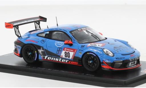 Diecast model cars Porsche 911 GT3 Cup No.80 Huber Motorsport 24h N&Atilde;&frac14;rburgring 2021 1/43 Spark