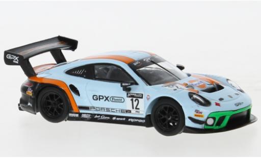 Diecast model cars Porsche 911 GT3 R No.12 GPX Racing The Diamond 1/64 Spark