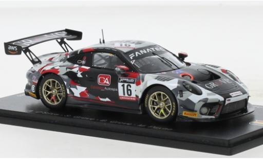 Diecast model cars Porsche 911 GT3 R No.16 Earl Bamber Motorsport 24h Spa 2022 1/43 Spark