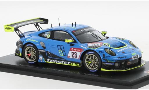 Diecast model cars Porsche 911 GT3 R No.23 Huber Motorsport 24h Nuerburgring 2021 1/43 Spark