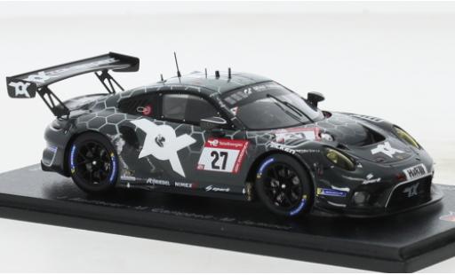 Diecast model cars Porsche 911 GT3 R No.27 Toksport WRT 24h Nuerburgring 2022 1/43 Spark