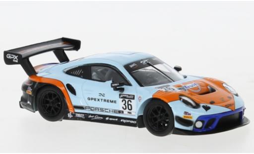 Diecast model cars Porsche 911 GT3 R No.36 GPX Racing The Spade 1/64 Spark