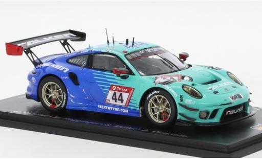 Diecast model cars Porsche 911 GT3 R No.44 Falken Motorsports Falken 24h Nuerburgring 2021 1/43 Spark