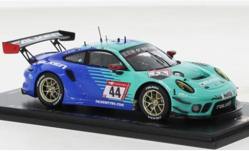Diecast model cars Porsche 911 GT3 R No.44 Falken Motorsports Falken 24h N&Atilde;&frac14;rburgring 2022 1/43 Spark