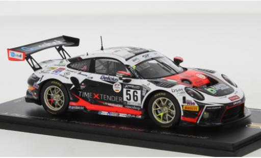 Diecast model cars Porsche 911 GT3 R (991) No.56 Dinamic Motorsport 24h Spa 2020 1/43 Spark