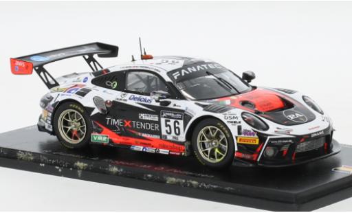 Diecast model cars Porsche 911 GT3 R No.56 Dinamic Motorsport 24h Spa 2021 1/43 Spark