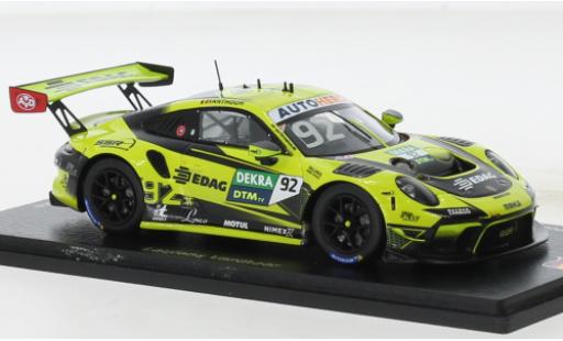 Diecast model cars Porsche 911 GT3 R No.92 SSR Performance DTM 2022 1/43 Spark
