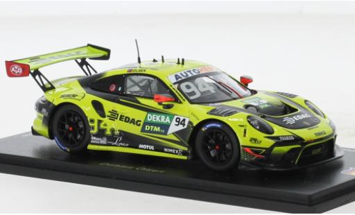 Diecast model cars Porsche 911 GT3 R No.94 SSR Performance DTM 2022 1/43 Spark