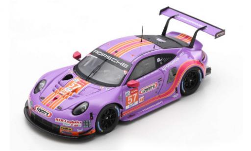 Diecast model cars Porsche 911 RSR (991) No.57 Team Project 1 Wynns 24h Le Mans 2020 1/64 Spark