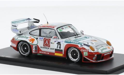 Diecast model cars Porsche 911 GT2 No.73 24h Le Mans 1997 1/43 Spark