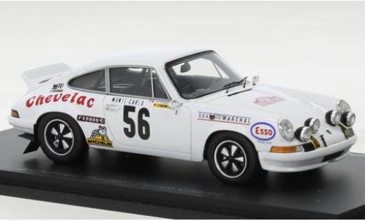 Diecast model cars Porsche 911 RS Carrera No.56 Rally WM Rally Monte Carlo 1975 1/43 Spark