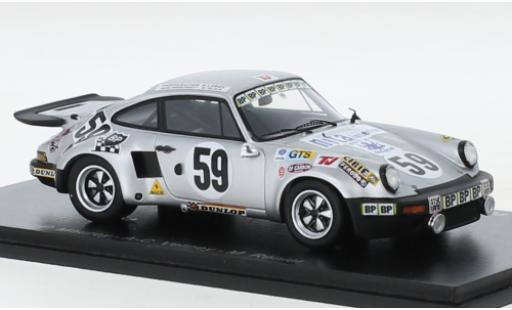 Diecast model cars Porsche 911 RSR Carrera No.59 24h Le Mans 1974 1/43 Spark