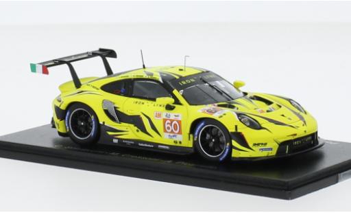 Diecast model cars Porsche 911 RSR -19 No.60 Iron Lynx 24h Le Mans 2023 1/43 Spark