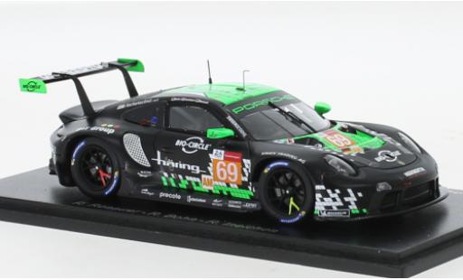 Diecast model cars Porsche 911 RSR -19 No.69 Herberth Motorsport 24h Le Mans 2021 1/43 Spark