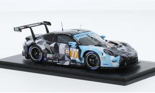 Diecast model cars Porsche 911 RSR -19 No.77 Dempsey-Proton Racing 24h Le Mans 2023 1/43 Spark