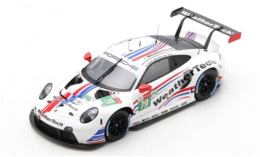 Diecast model cars Porsche 911 RSR -19 No.79 WeatherTech Racing 24h Le Mans 2021 1/43 Spark