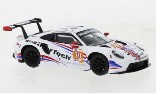 Diecast model cars Porsche 911 RSR -19 No.79 WeatherTech Racing 24h Le Mans 2022 1/43 Spark