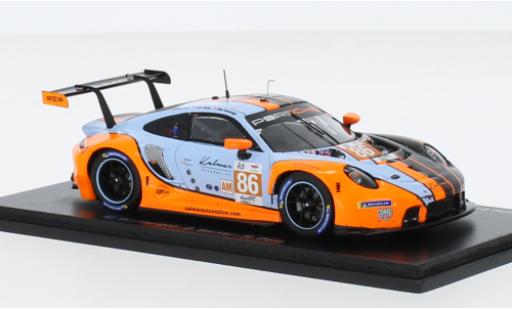 Diecast model cars Porsche 911 RSR -19 No.86 GR Racing 24h Le Mans 2023 1/43 Spark