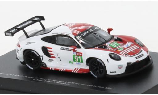 Diecast model cars Porsche 911 RSR -19 No.91 GT Team 24h Le Mans 2020 1/18 Spark
