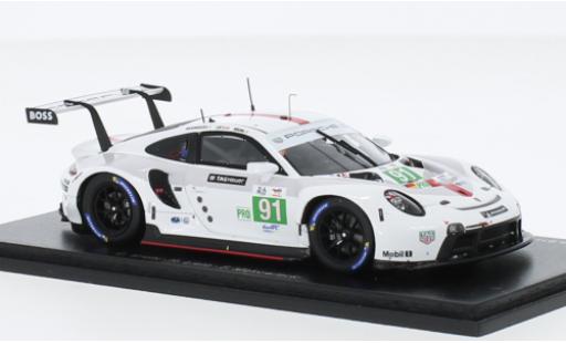 Diecast model cars Porsche 911 RSR -19 No.91 GT Team 24h Le Mans 2022 1/43 Spark