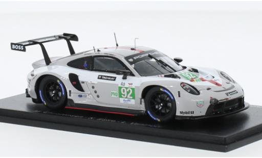 Diecast model cars Porsche 911 RSR -19 No.92 GT Team 24h Le Mans 2022 1/43 Spark