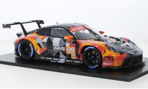Diecast model cars Porsche 911 RSR -19 No.99 Proton Racing 24h Le Mans 2021 1/43 Spark