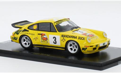 Diecast model cars Porsche 911 RUF Porsche 911 No.3 Macau Supercar Race 1995 1/43 Spark