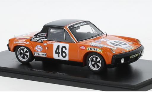 Diecast model cars Porsche 914/6 Base /6 No.46 24h Le Mans 1971 1/43 Spark