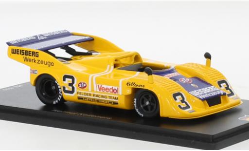 Diecast model cars Porsche 917 1973 /30 RHD No.3 Weisberg Interserie Hockenheim 1/43 Spark