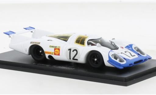 Diecast model cars Porsche 917 1969 RHD No.12 24h Le Mans 1/43 Spark