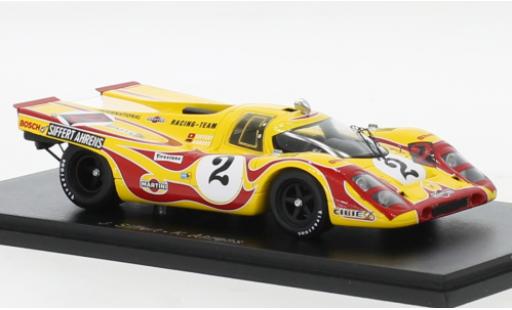Diecast model cars Porsche 917 1970 RHD No.2 9h Kyalami 1/43 Spark
