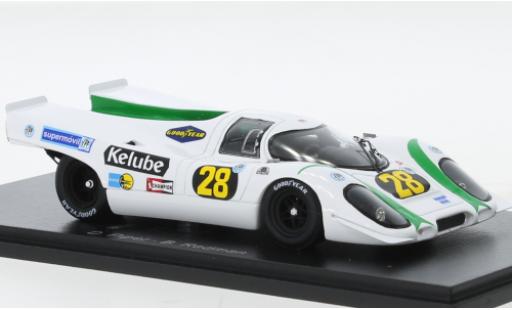 Diecast model cars Porsche 917 1970 K No.28 1000km Buenos Aires 1/43 Spark