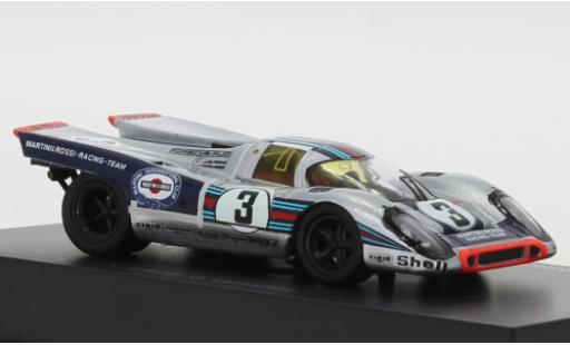Diecast model cars Porsche 917 1971 K No.3 Martini 24h Le Mans 1/64 Spark