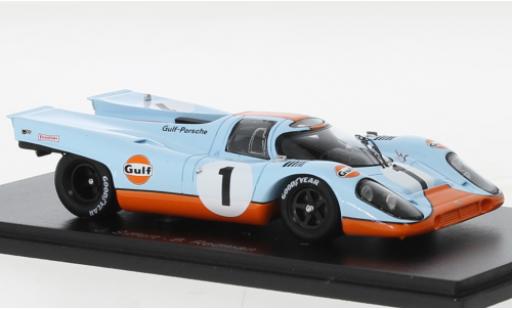 Diecast model cars Porsche 917 1970 K RHD No.1 Gulf Gulf 24h Daytona 1/43 Spark