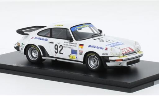 Diecast model cars Porsche 911 Base No.92 24h Le Mans 1983 1/43 Spark