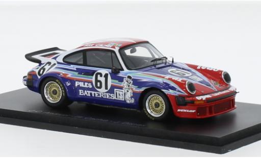 Diecast model cars Porsche 934 1976 No.61 24h Le Mans 1/43 Spark