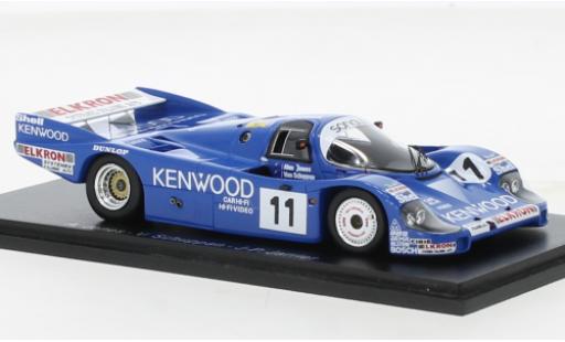 Diecast model cars Porsche 956 1984 No.11 Kenwood 24h Le Mans 1/43 Spark