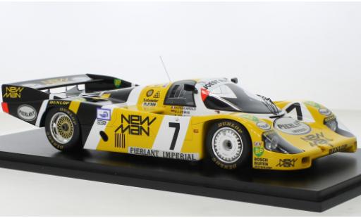 Diecast model cars Porsche 956 1984 No.7 Joest Racing Nouveau Man 24h Le Mans 1/18 Spark
