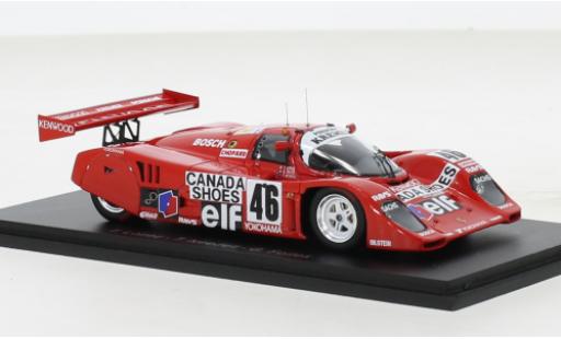 Diecast model cars Porsche 911 1991 CK 6 RHD No.46 Kremer Racing 24h Le Mans 1/43 Spark