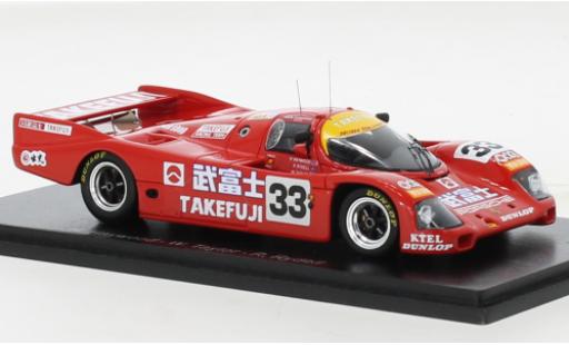 Diecast model cars Porsche 962 1990 C No.33 24h Le Mans 1/43 Spark
