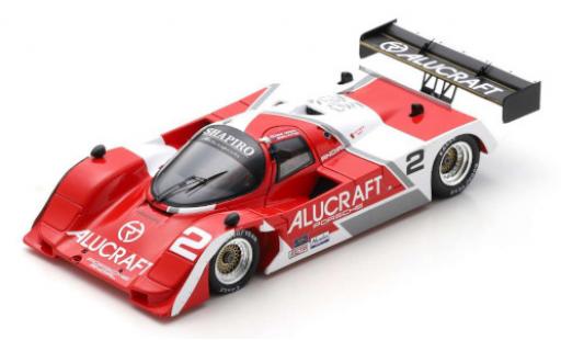 Diecast model cars Porsche 962 1989 C RHD No.2 IMSA Sears Point 1/43 Spark